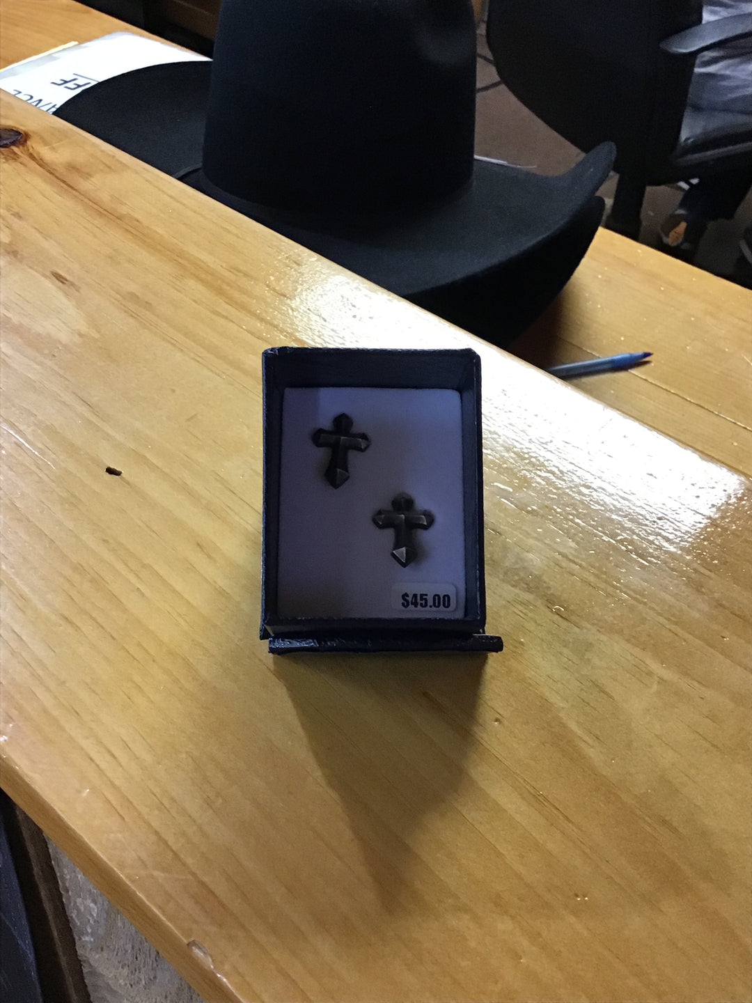 er have faith mt antq earrings Montana Silversmiths