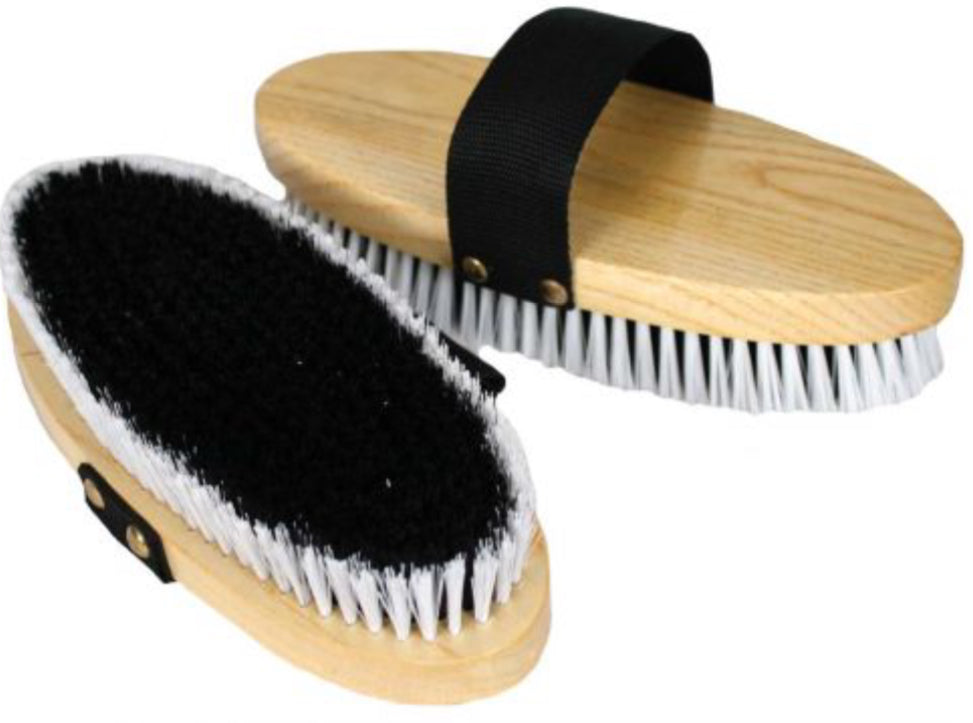 English Brush Black/White Tack Shiloh