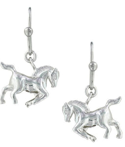 Montana Silversmiths  Prancing Horse Earrings