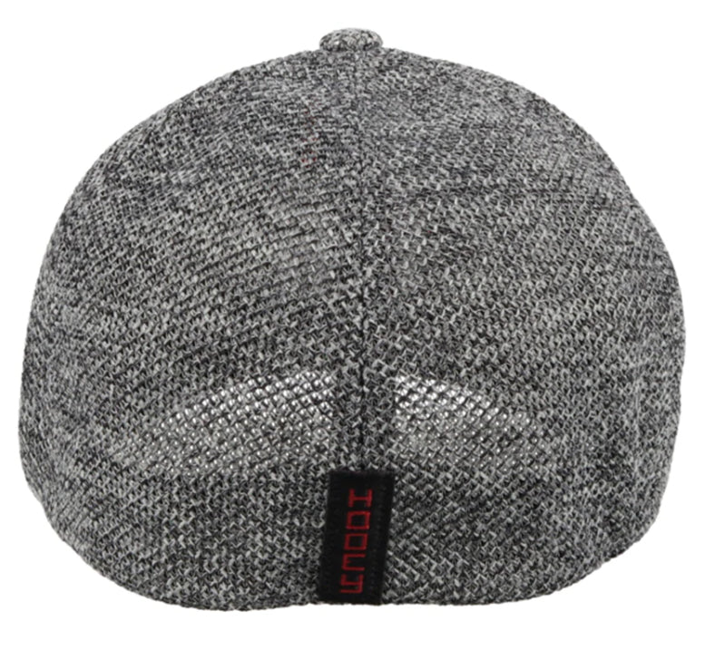 HOOEY "ZENITH" GREY FLEXFIT Cap caps Hooey