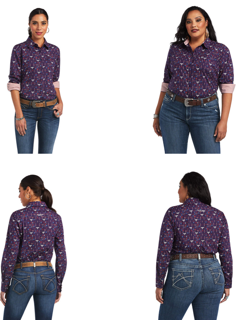 Ariat Womens Kirby Stretch Shirt Shirts & Tops ariatwomens Ariat