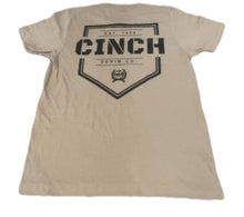 Load image into Gallery viewer, Cinch Mens Tee/Heather Khaki
