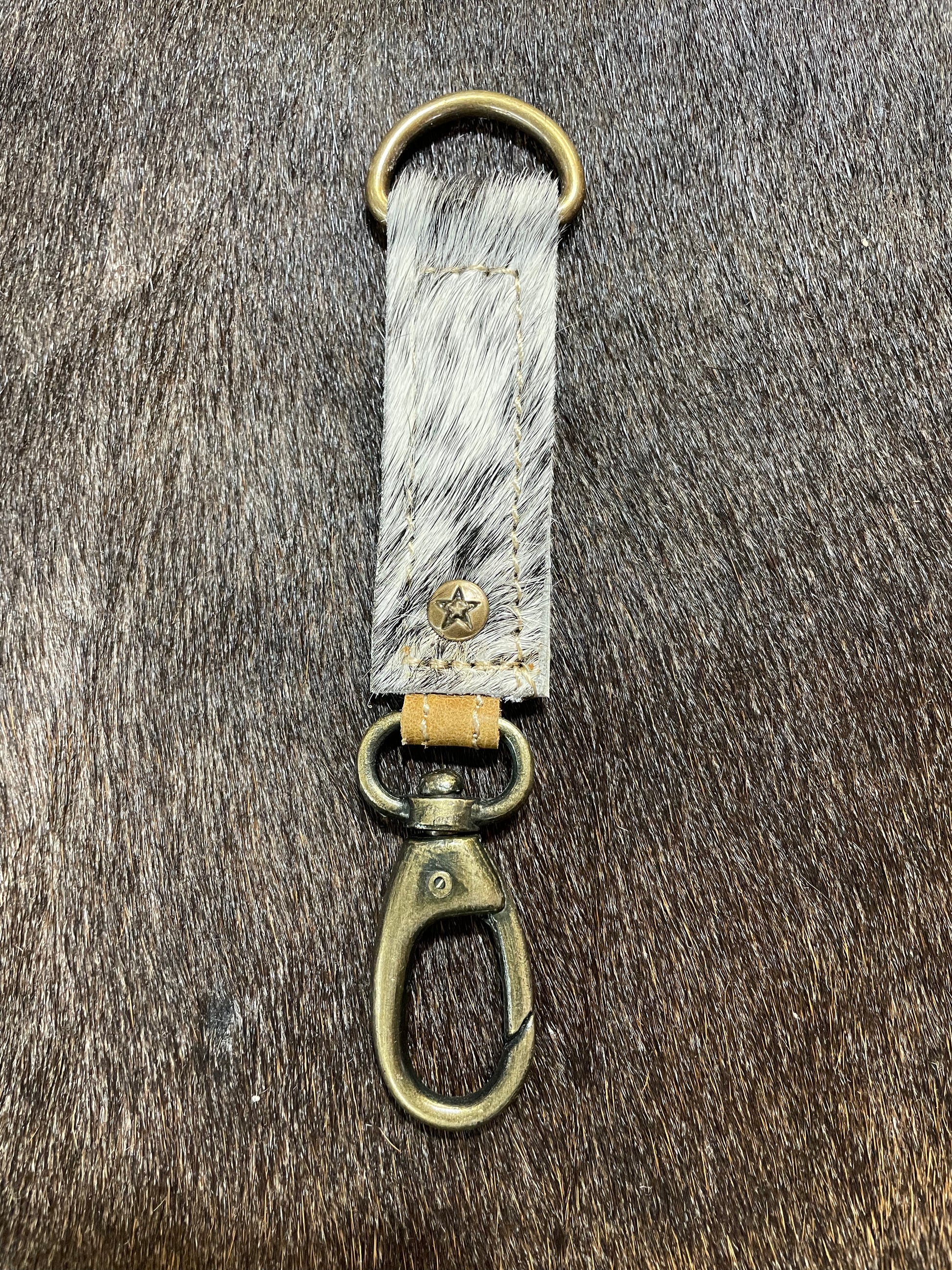 Cowhide Keychain Bhrayna