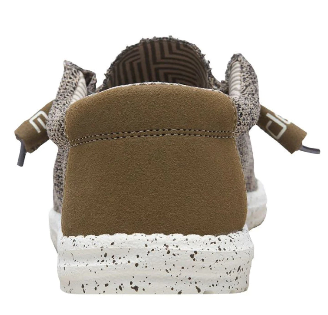 Hey Dude Mens Wally Sox - Brown Shoes hey dude Hey Dude