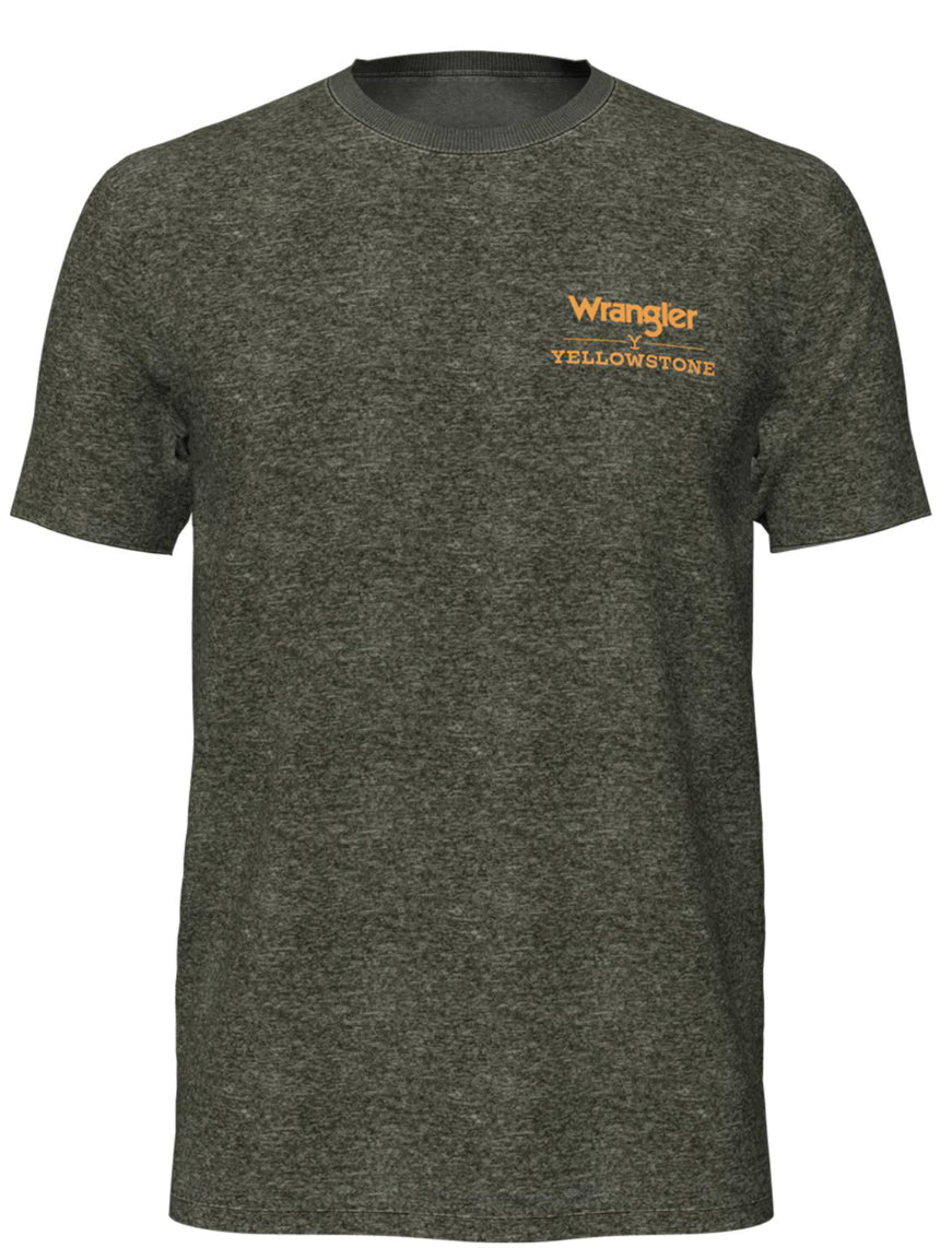 Wrangler® Yellowstone Graphic Short Sleeve T-Shirt Tee Shirt Wrangler