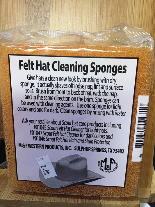 felt hat cleaning sponges 01032 hat cleaner M & F