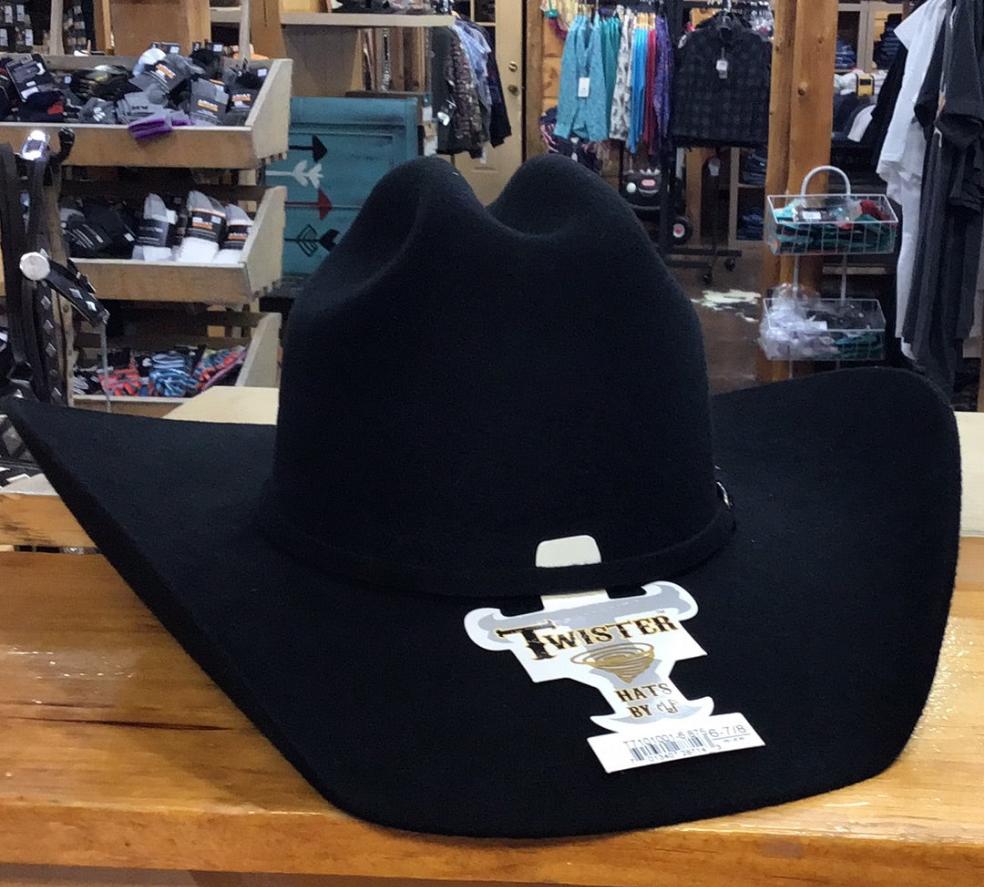 T7101001 Dallas Hat Black Hatco