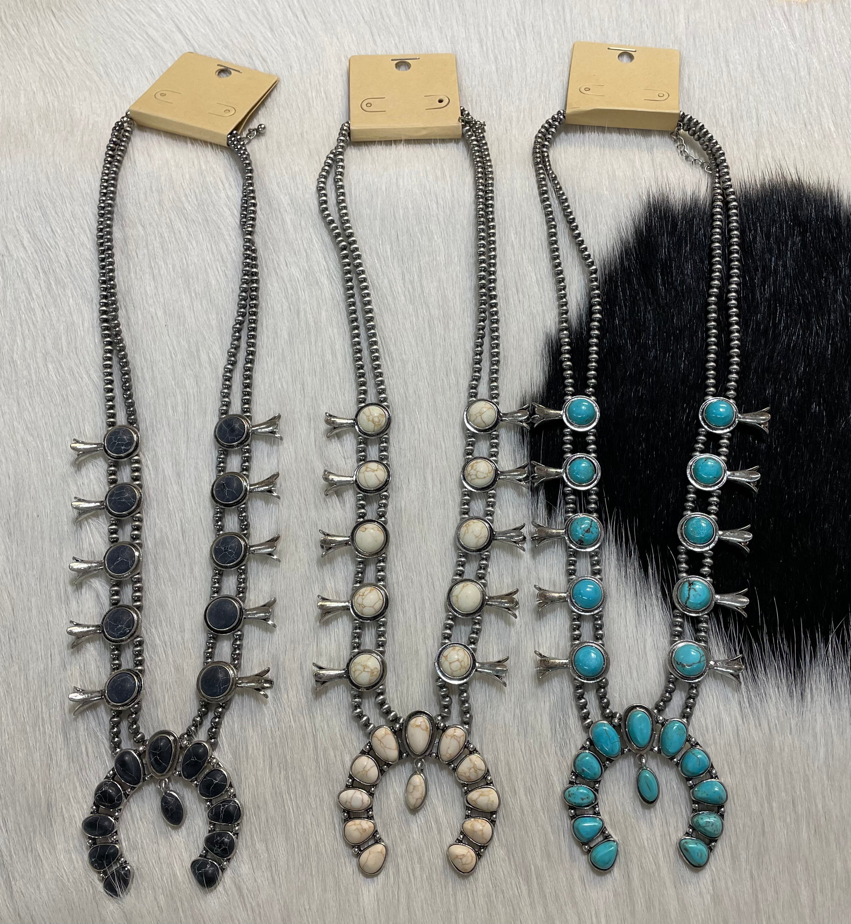 Squash blossom sales necklace supplies