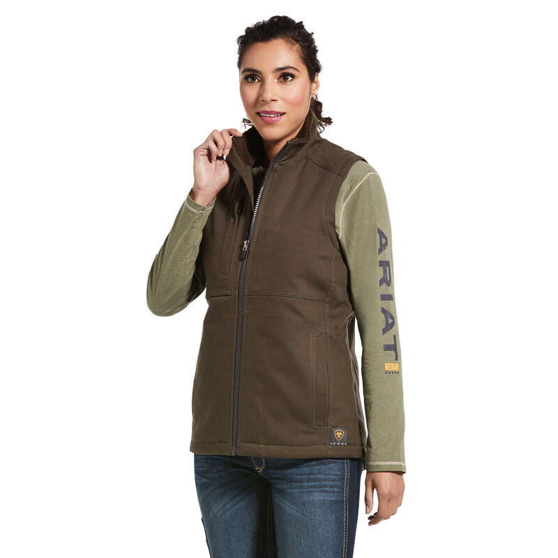 Ariat Women’s Rebar DuraCanvas Insulated Vest ariatwomens Ariat