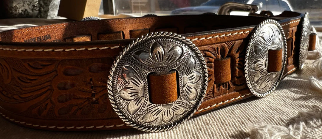 Tony Lama Women’s Sedona Concho Belt belt Women's Tony Lama