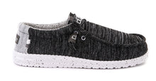 Load image into Gallery viewer, Mens Hey Dude Wally Stretch Casual Shoe - Meteorite
