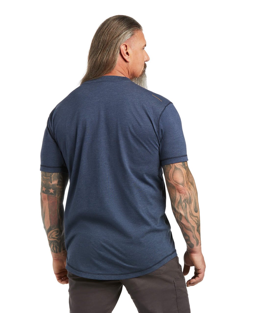 Mens Rebar Workman Tshirt - Double C Western SupplyAriat