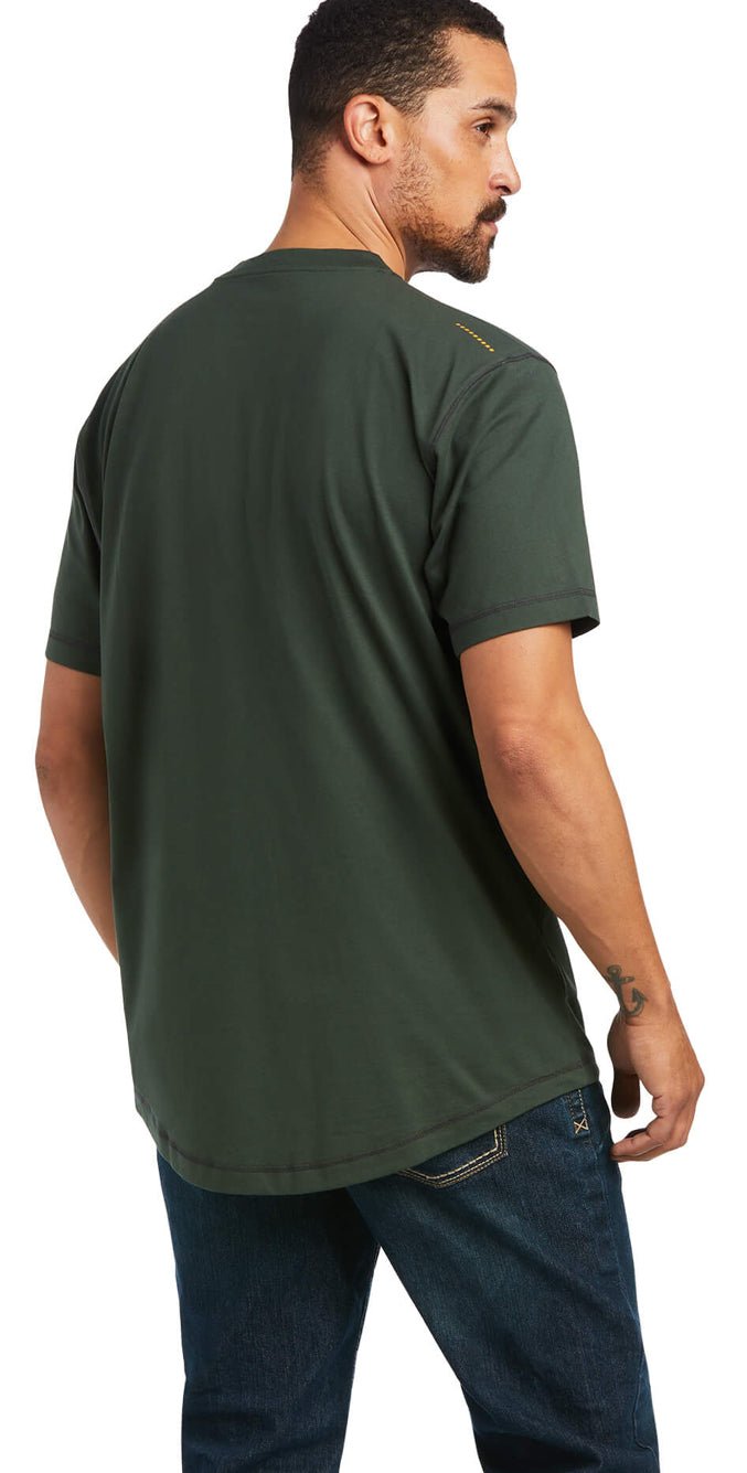 Mens Rebar Workman Tshirt - Double C Western SupplyAriat