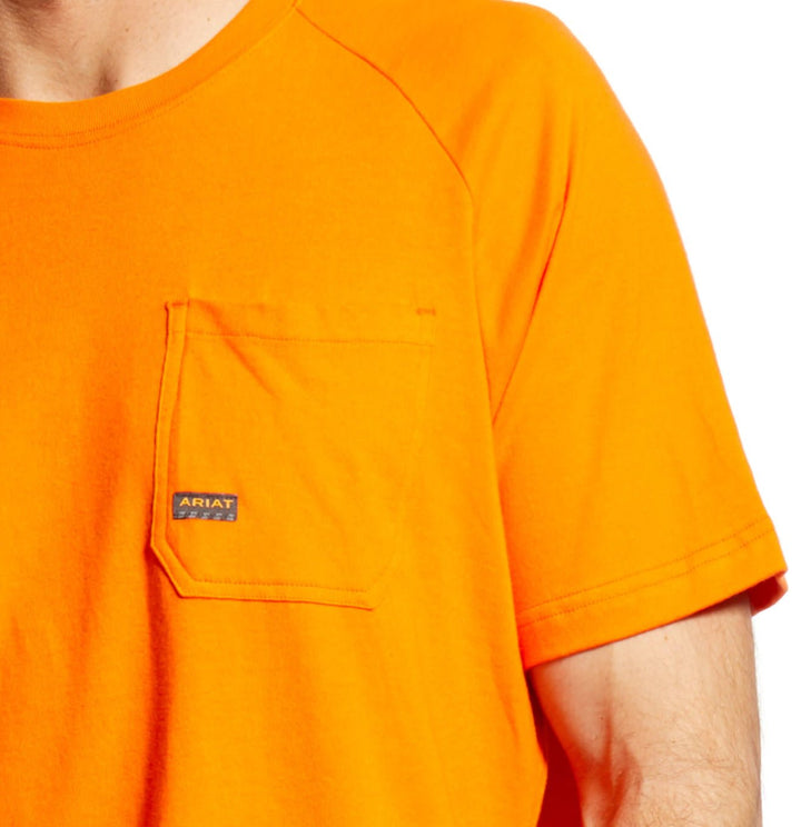 Rebar Cotton Strong T-Shirt Short Sleeve - Double C Western SupplyAriat