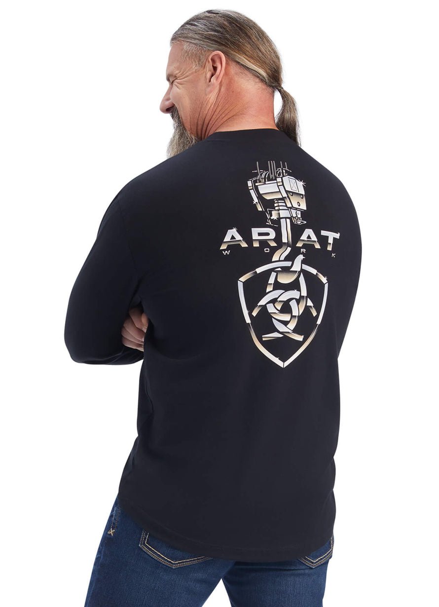 Rebar Heavy Lifting T-Shirt - Double C Western SupplyAriat