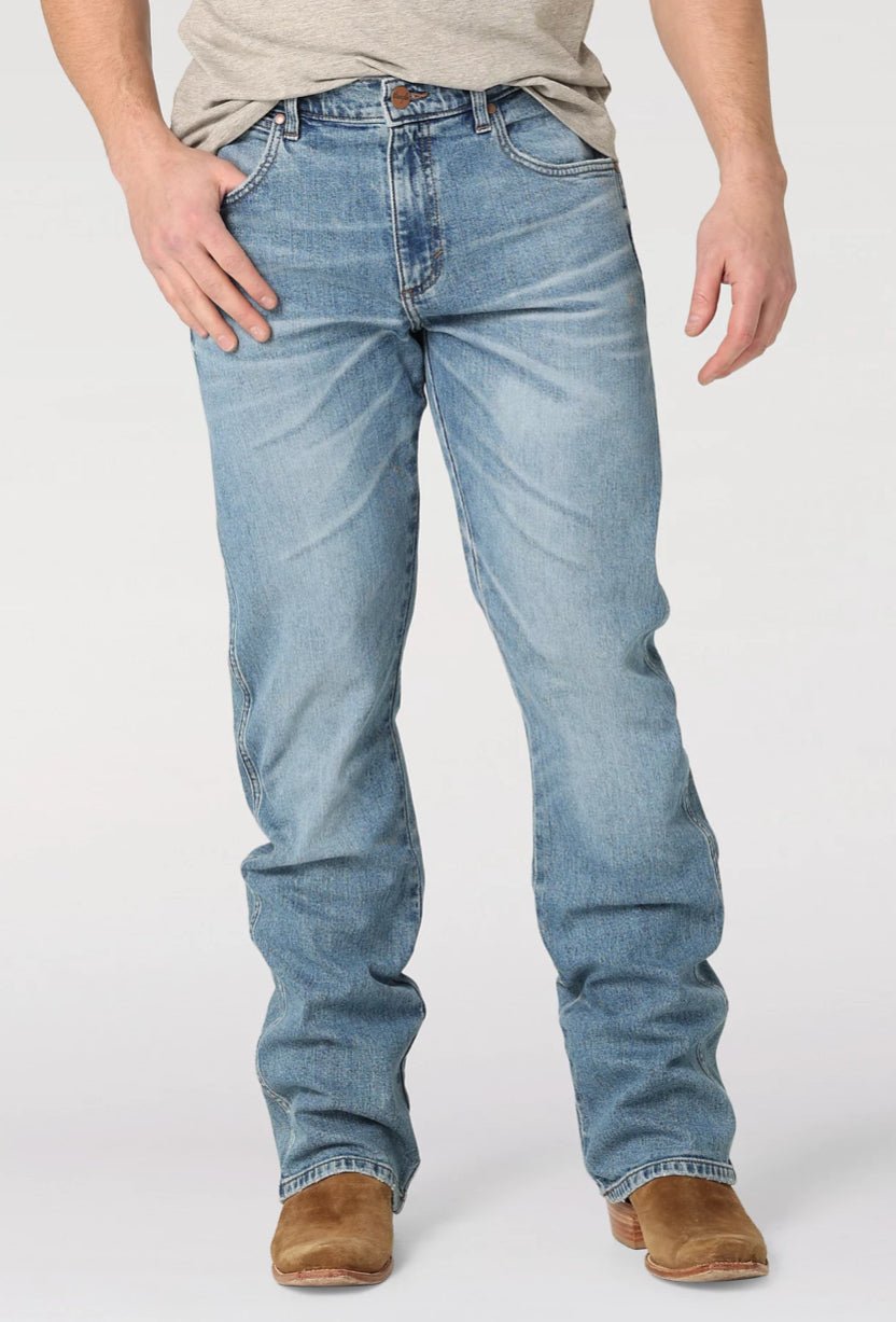 RETRO GREEN JEAN: MENS SLIM BOOT - Double C Western SupplyWrangler