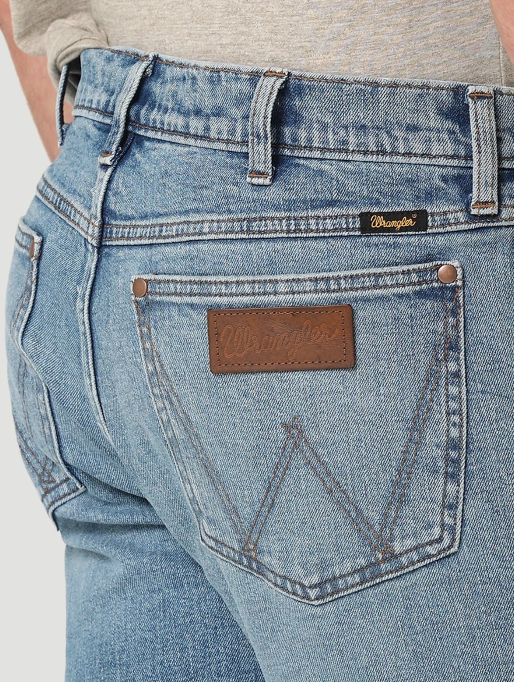 RETRO GREEN JEAN: MENS SLIM BOOT - Double C Western SupplyWrangler