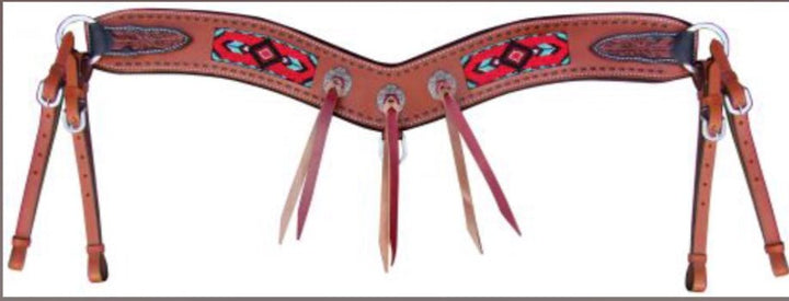 showman beaded navajo tripping collar - Double C Western SupplyDouble C Western Supply