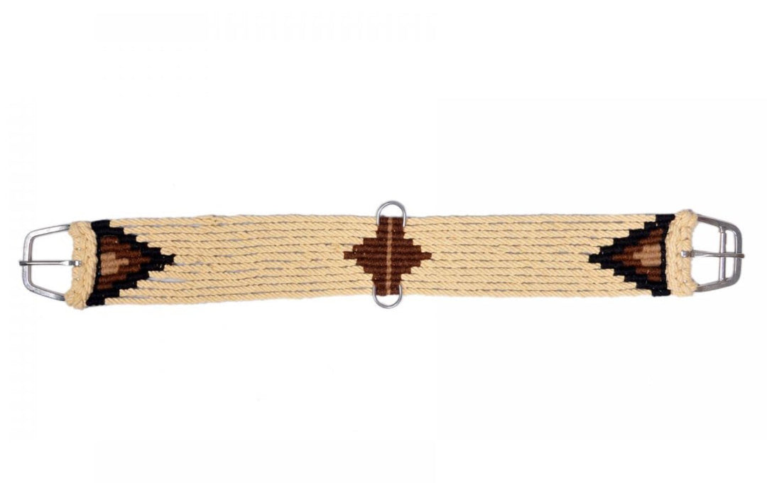Showman ® Cotton Blend Multi Strand Southwest Design Girth - Double C Western SupplyShowman