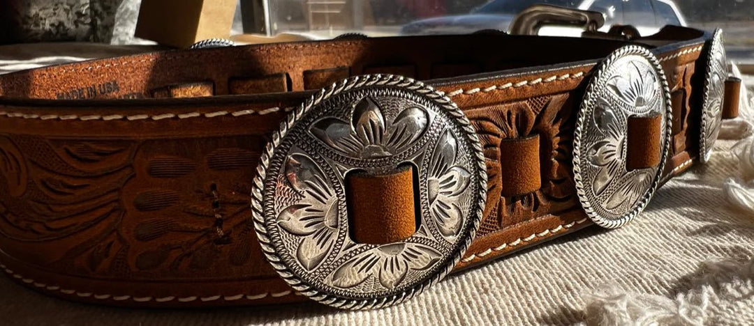 Tony Lama Women’s Sedona Concho Belt - Double C Western SupplyTony Lama