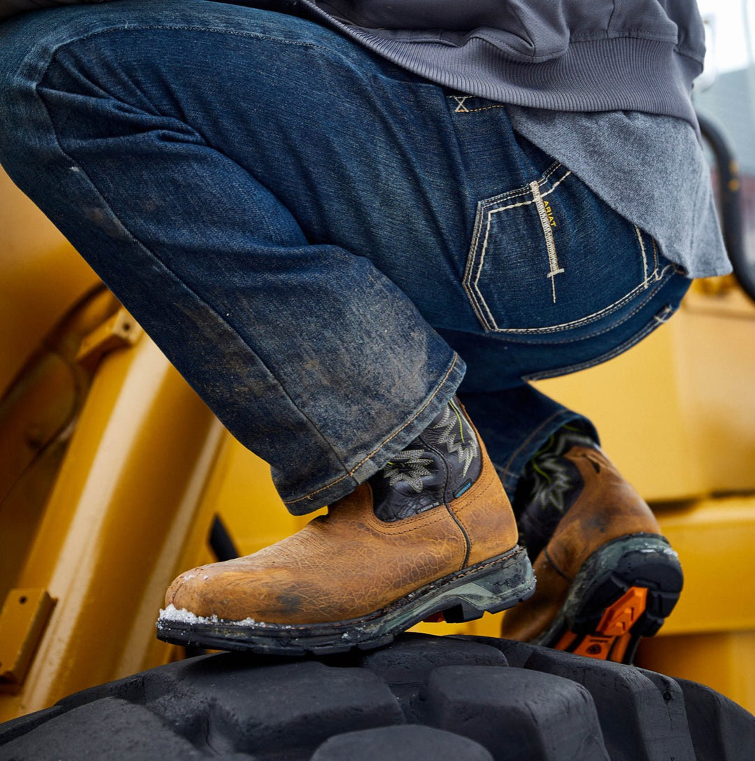 WorkHog XT Waterproof Carbon Toe Work Boot - Double C Western SupplyAriat